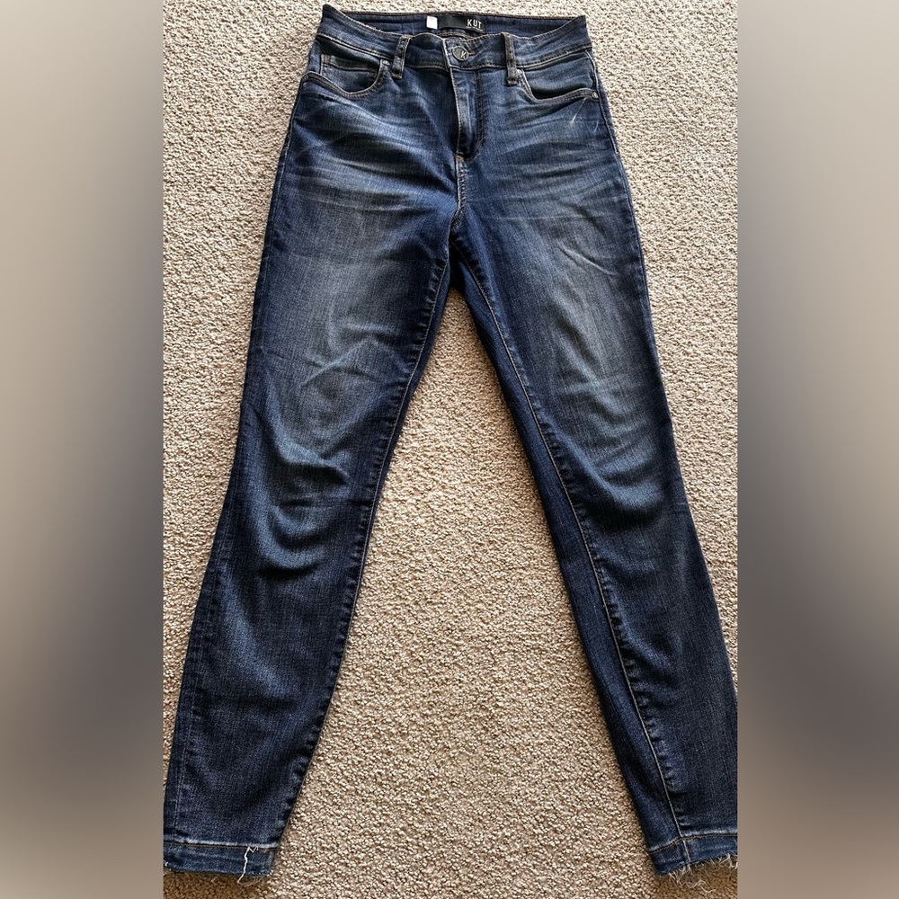 Kut From the Cloth- Donna High Rise ankle skinny jeans-Size 00